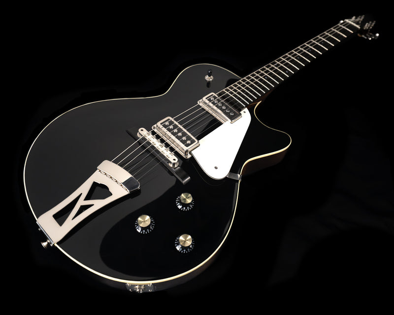Collings 470 JL, Julian Lage Signature Model, Black, Ron Ellis Pickups, Stop Tailpiece - NEW