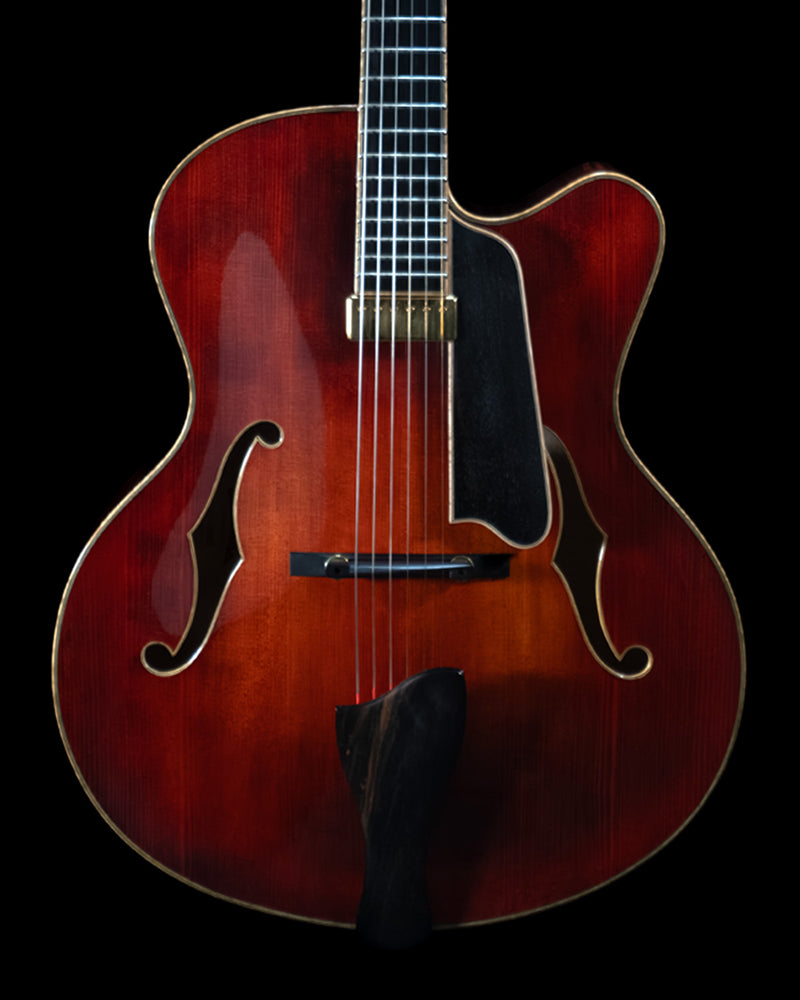 2018 Eastman AR-910 CE Archtop, 17", Spruce Top, Maple B/S - USED - SOLD