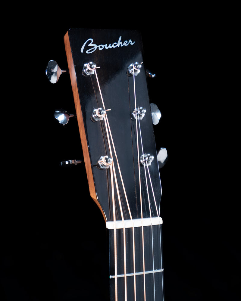 2020s Boucher Bluegrass Goose Dreadnought, Torrefied Adirondack, Private Reserve Madagascar RW - USED