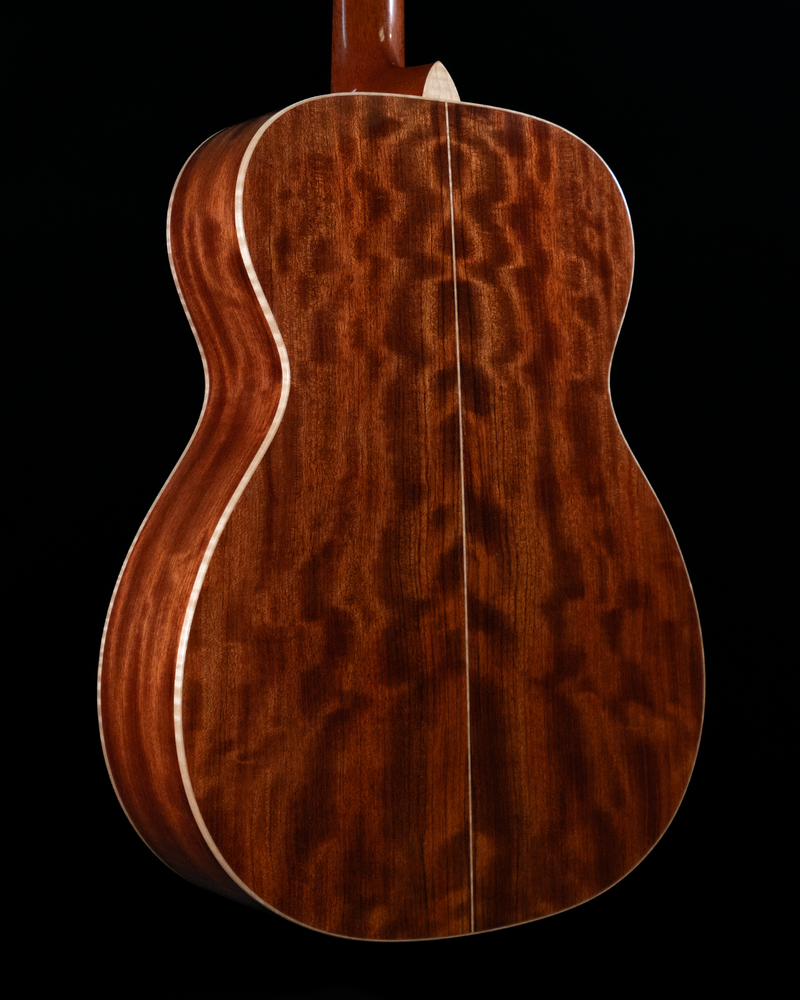 Baleno 14-Fret 00, Adirondack Spruce, Figured Bubinga - NEW - SOLD