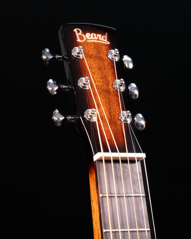 Beard Belle Beard Square Neck, Model E, All-Mahogany, Tobacco Sunburst - NEW