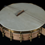 Pisgah 12" Custom Fretless Open Back Banjo, Cherry, Skin Head - NEW