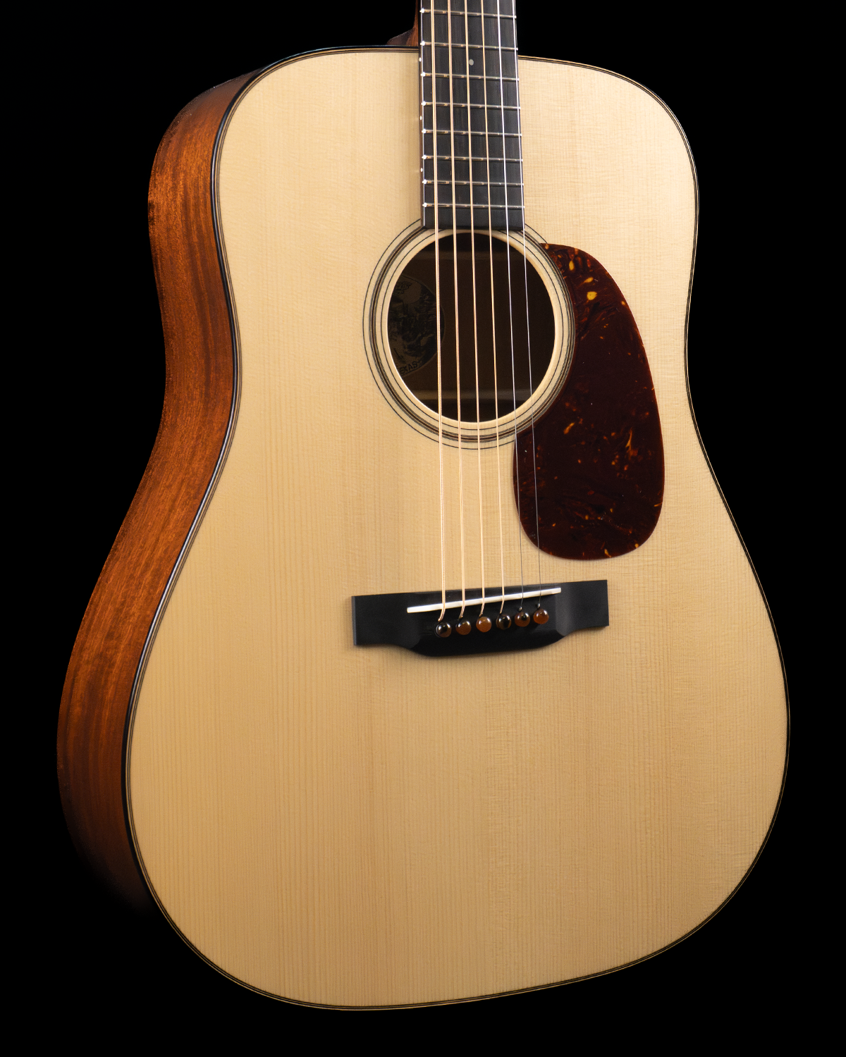 Collings Models Collings D1AT Traditional Model Dreadnought, Adirondack, Mahogany, Sat ...
