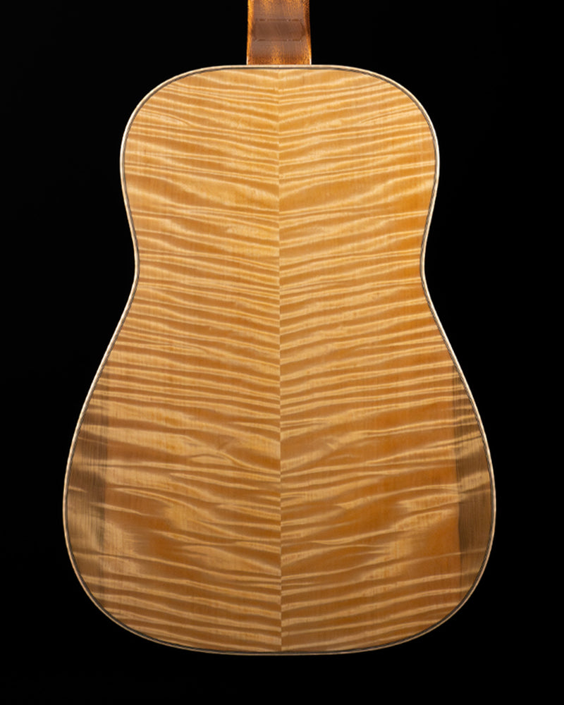 Beard Legacy Model E Square Neck, Custom Curly Maple and Koa - NEW