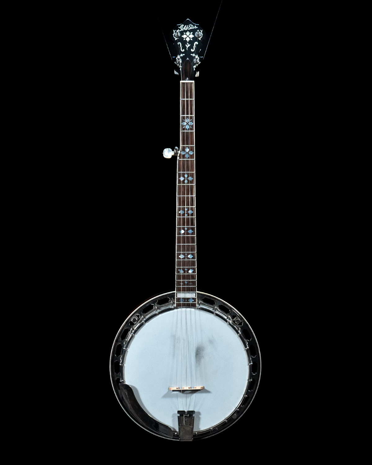 Vintage gold star banjo for sale deals