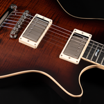 Huss & Dalton Meridian DC Classic, Double-Cut, Mahogany/Cedar, Maple Cap, Fralin Pickups - NEW