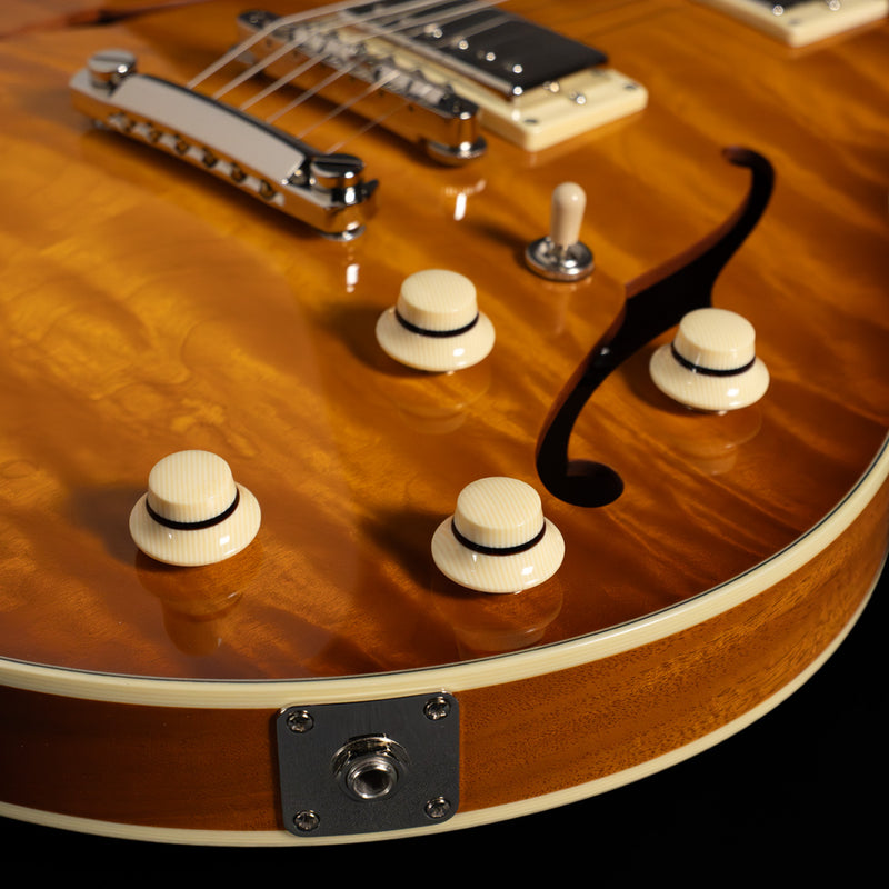 Collings I-35 Deluxe, Premium Quilt Top, Full Body Iced Tea Burst