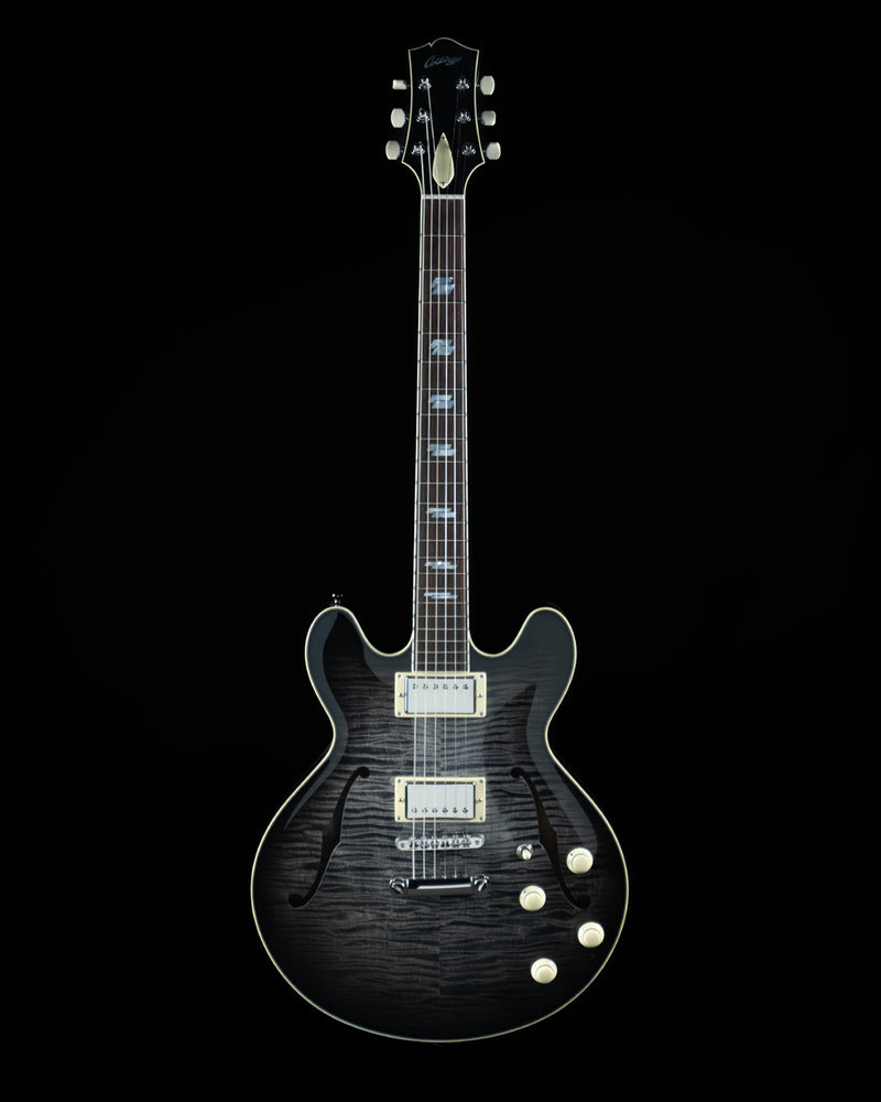 Collings I-35 Deluxe, Solid Maple, Acid Wash/Charcoal Burst Finish - NEW