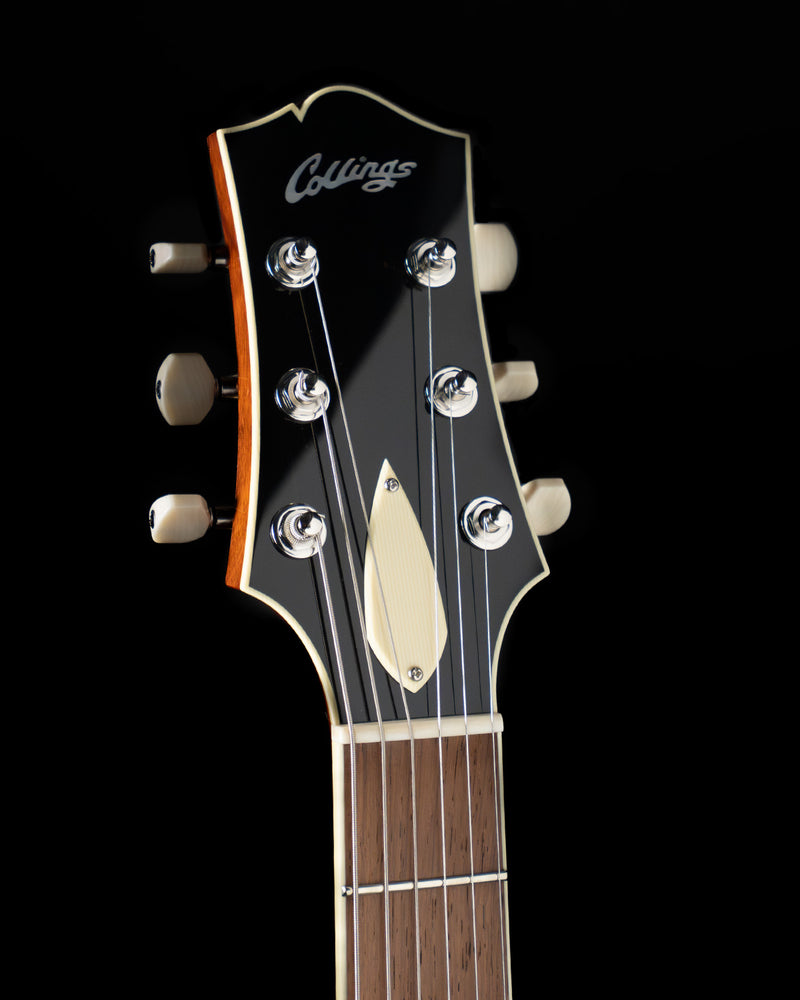 Collings I-35 Deluxe, Premium Quilt Top, ThroBak Pickups, Full Body Iced Tea Burst - NEW