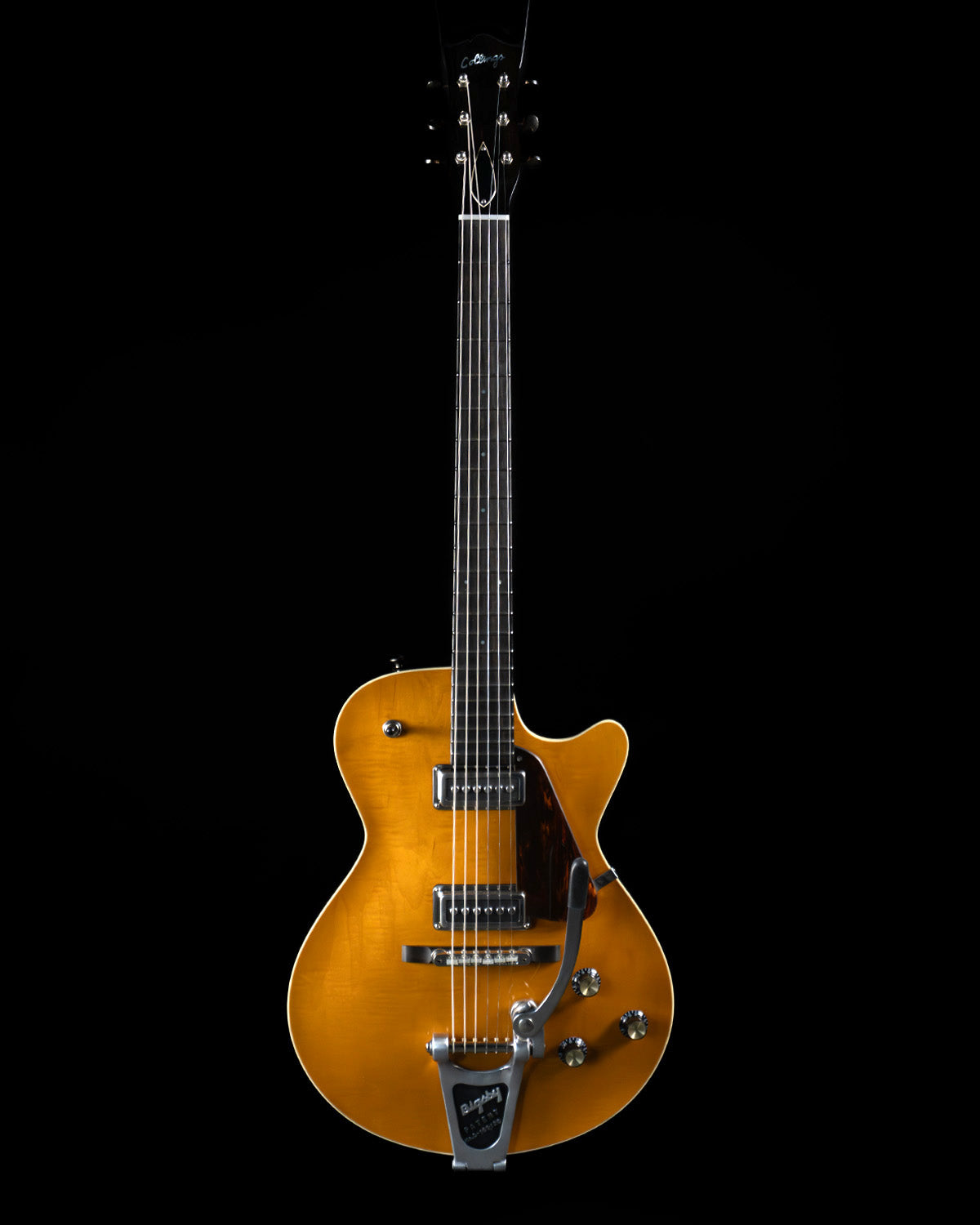 julian lage guitar gear Collings 470 JL, Julian Lage Signature Model, Blonde, Ron Ellis Pickup – Acoustic Music Works LLC