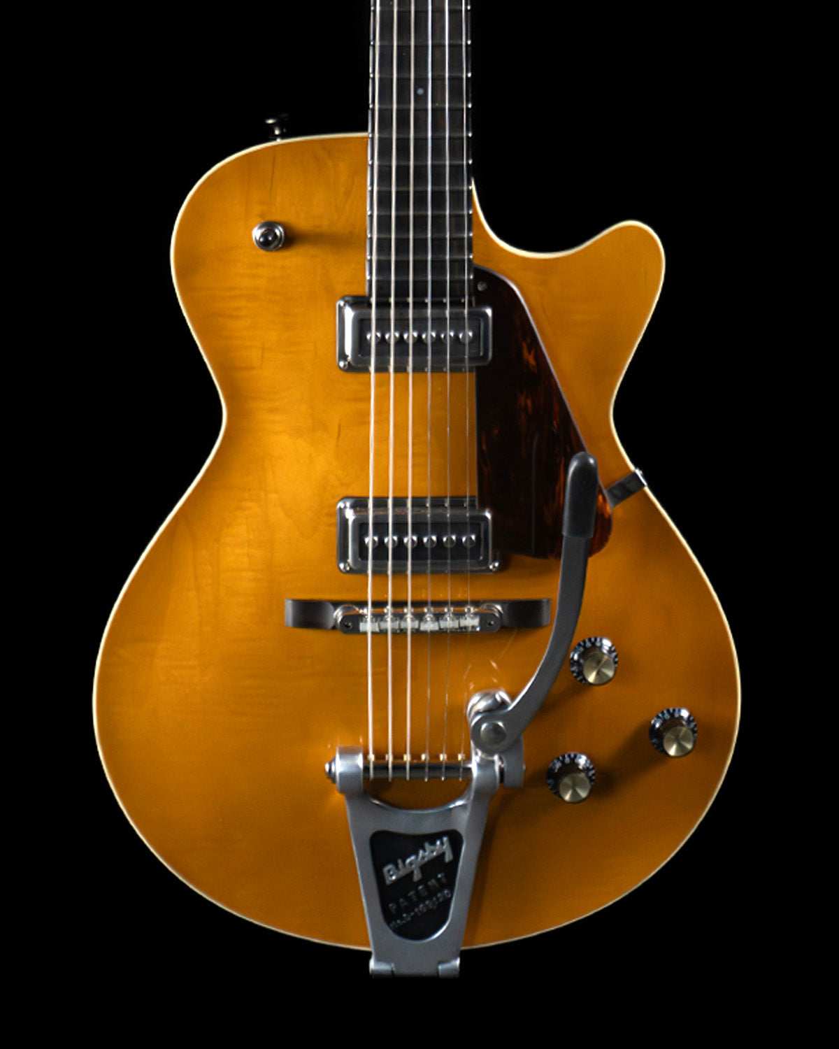 julian lage guitar gear Collings 470 JL, Julian Lage Signature Model, Blonde, Ron Ellis Pickup – Acoustic Music Works LLC