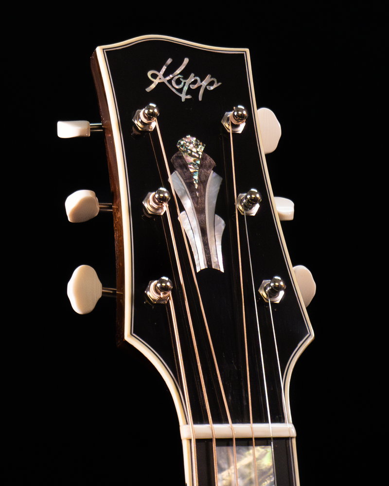 Kevin Kopp 20th Anniversary K-200 Jr, Port Orford Cedar, English Bog Oak - NEW