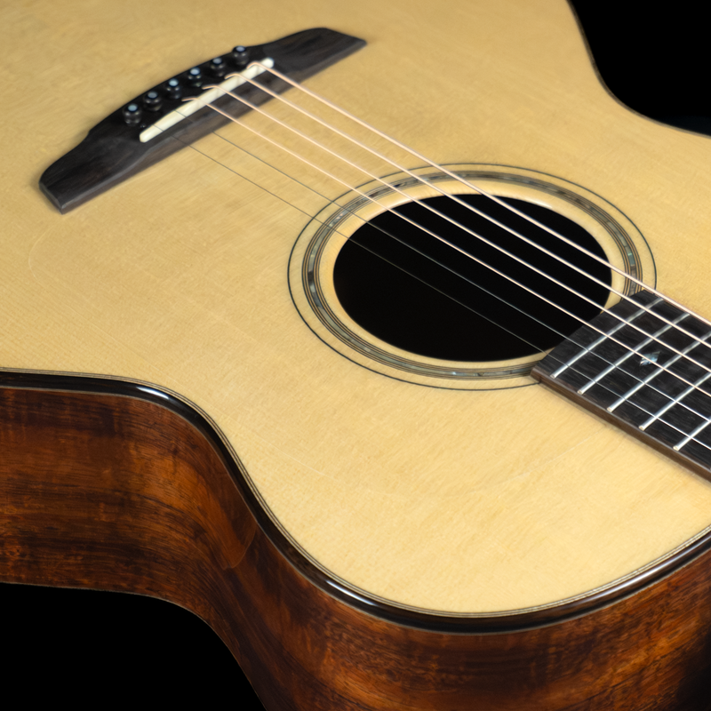 2000s Goodall Koa KCJ, Master Grade Engelmann, AA Curly Koa - USED