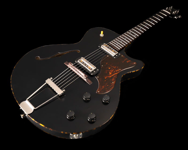 Collings Ladybird Hollow Body Electric, Antiqued Jet Black