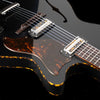 Collings Ladybird Hollow Body Electric, Antiqued Jet Black, Righteous Sound Cathedral Pickups - NEW