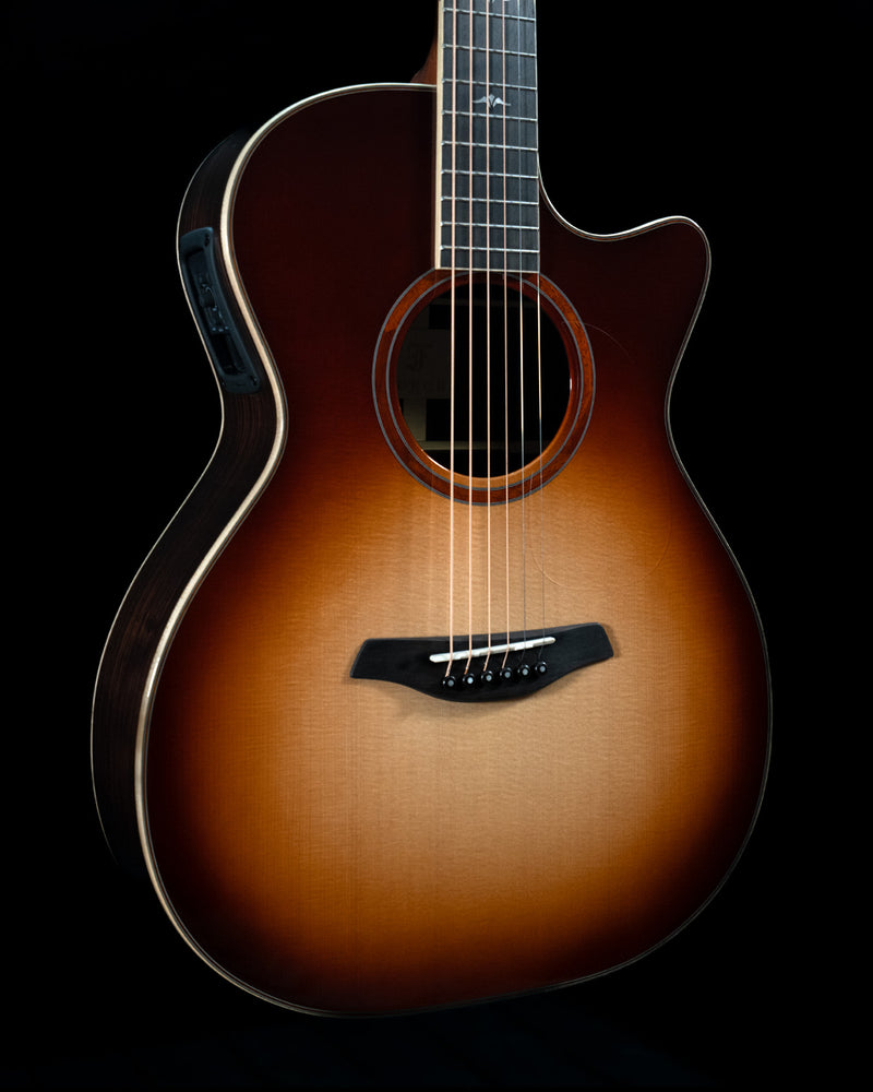 Furch Masters Choice Orange OM Cutaway, European Spruce, Indian Rosewood, Sunburst - NEW - SOLD