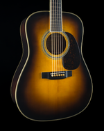 2007 MJ Franks Sunburst Dreadnought, Short Scale, Adirondack Spruce, Mahogany - USED