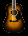 2007 MJ Franks Sunburst Dreadnought, Short Scale, Adirondack Spruce, Mahogany - USED