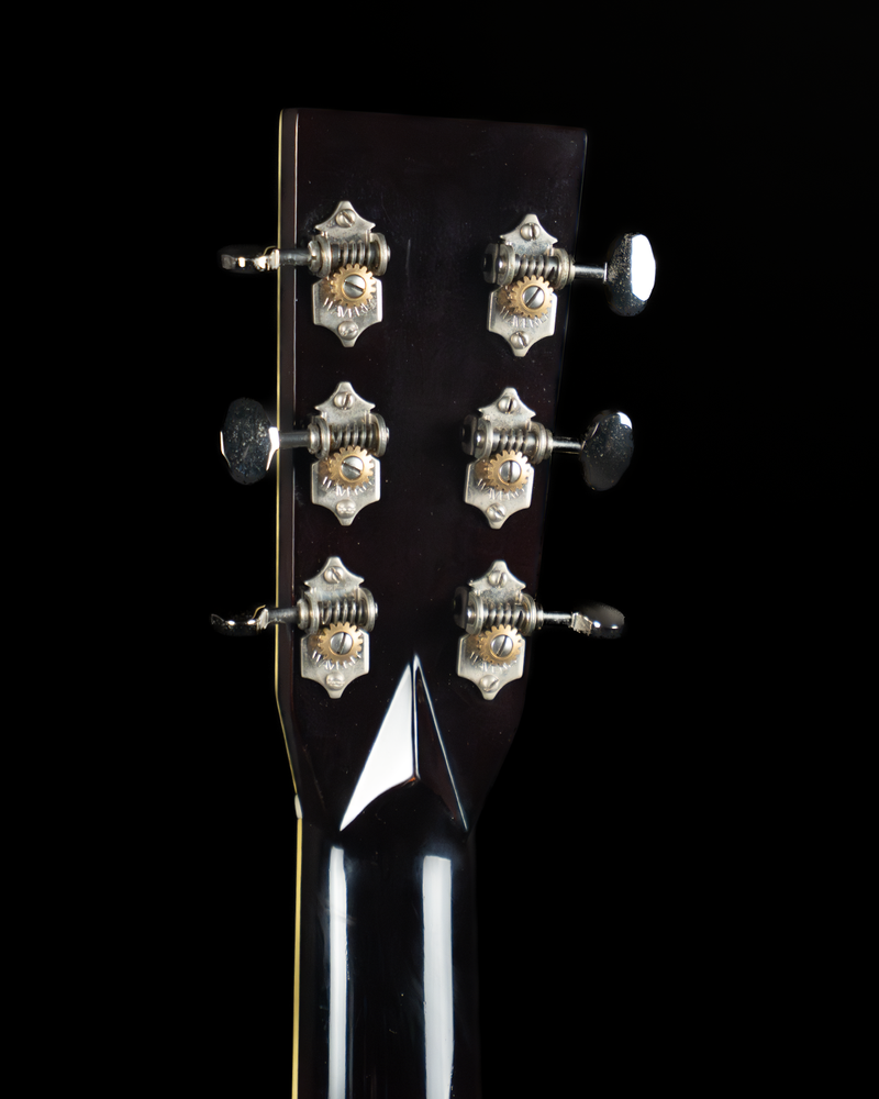 2007 MJ Franks Sunburst Dreadnought, Short Scale, Adirondack Spruce, Mahogany - USED