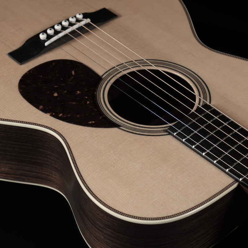 Collings OM2HT, Sitka Spruce, Indian Rosewood, Satin Finish - NEW