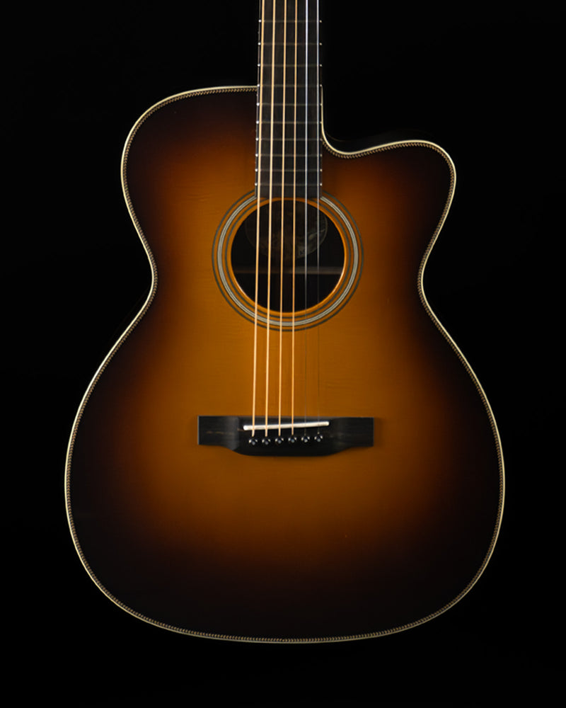 Collings OM2H SB Cutaway, Sitka Spruce, Indian Rosewood, Sunburst - NEW