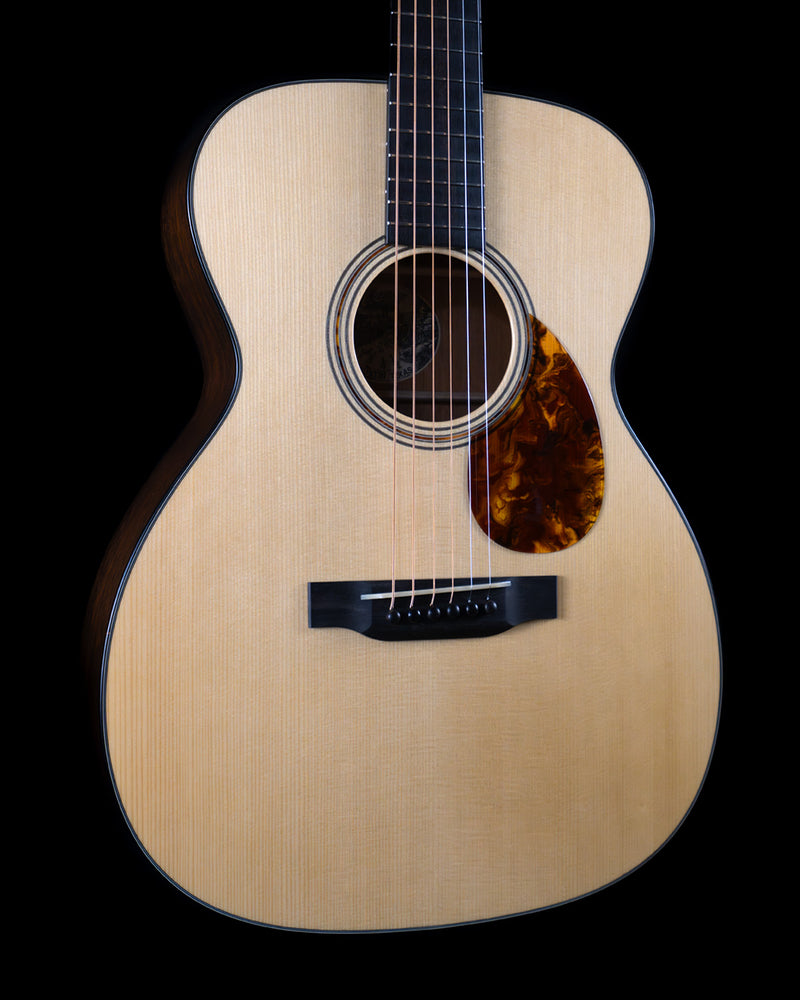 Collings OM1A Hill Country, Adirondack Spruce, Mahogany, Satin Finish - NEW