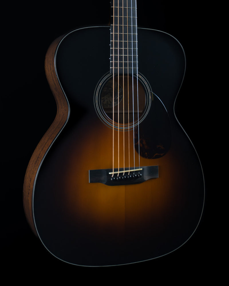 Collings OM1A HC, Hill Country Series, Adirondack, Mahogany, Sunburst, Satin - NEW