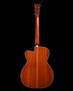 Collings OM2 Cutaway, Sitka Spruce, Cocobolo, Short Scale, Black Top - NEW