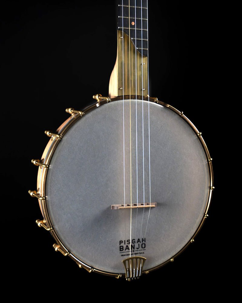 Pisgah Custom 11" Open Back Banjo, Cherry, White Laydie Tone Ring - NEW