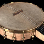 Pisgah 12" Custom Fretless Banjo, Cherry Rim, Skin Head - NEW