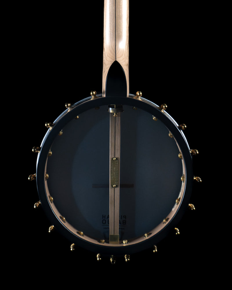 Pisgah Custom 11" Open Back Banjo, Cherry, White Laydie Tone Ring - NEW