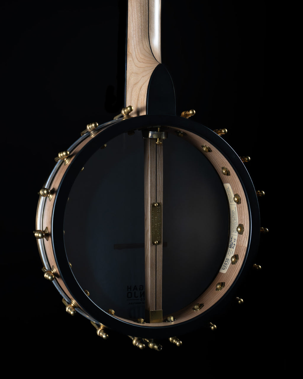 Pisgah Custom 11" Open Back Banjo, Cherry, White Laydie Tone Ring - NEW