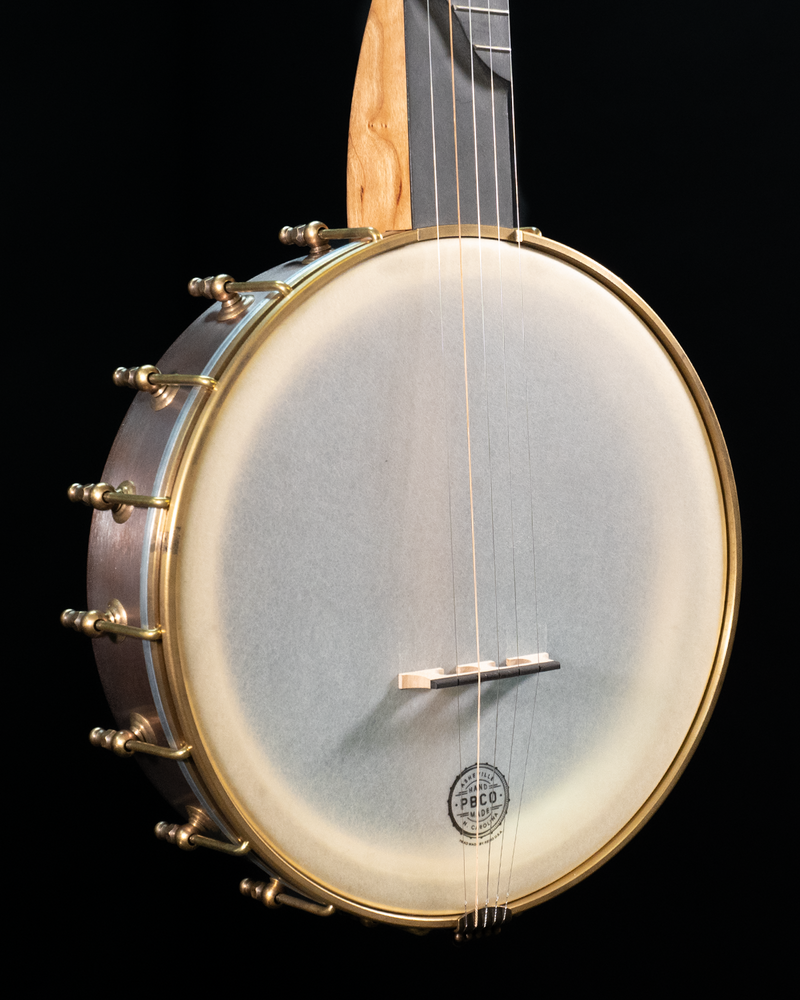 Pisgah 11" Rambler Dobson Special, Copper Spun-Over Rim, Cherry Neck - NEW