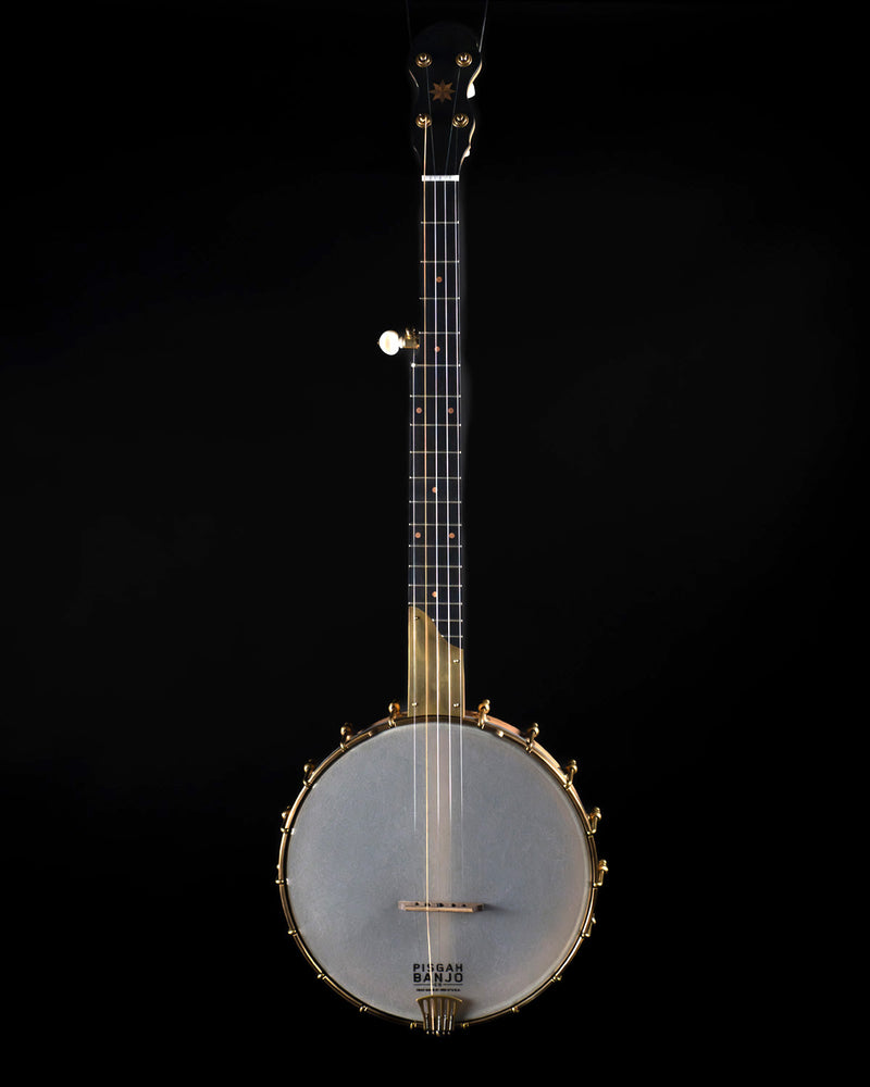 Pisgah Custom 11" Open Back Banjo, Cherry, White Laydie Tone Ring - NEW