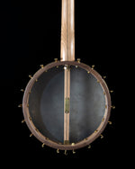 Pisgah 12" Custom Fretless Banjo, Cherry Rim, Skin Head - NEW