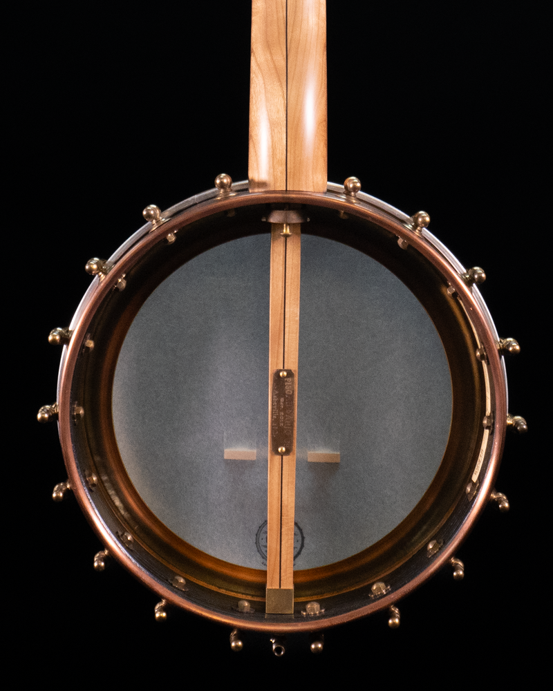 Pisgah 11" Rambler Dobson Special, Copper Spun-Over Rim, Cherry Neck - NEW