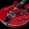 Eastman T486B-RD Thinline, Maple, Seymour Duncan Pickups, Bigsby, Red Finish - NEW