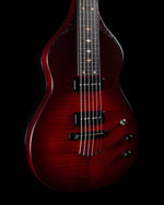 Beard Trailhead Lap Steel, Two-Tone Cherry, Flamed Maple, Lollar P90s - NEW