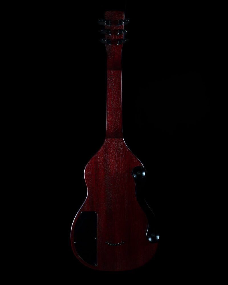 Beard Trailhead Lap Steel, Two-Tone Cherry, Flamed Maple, Lollar P90s - NEW