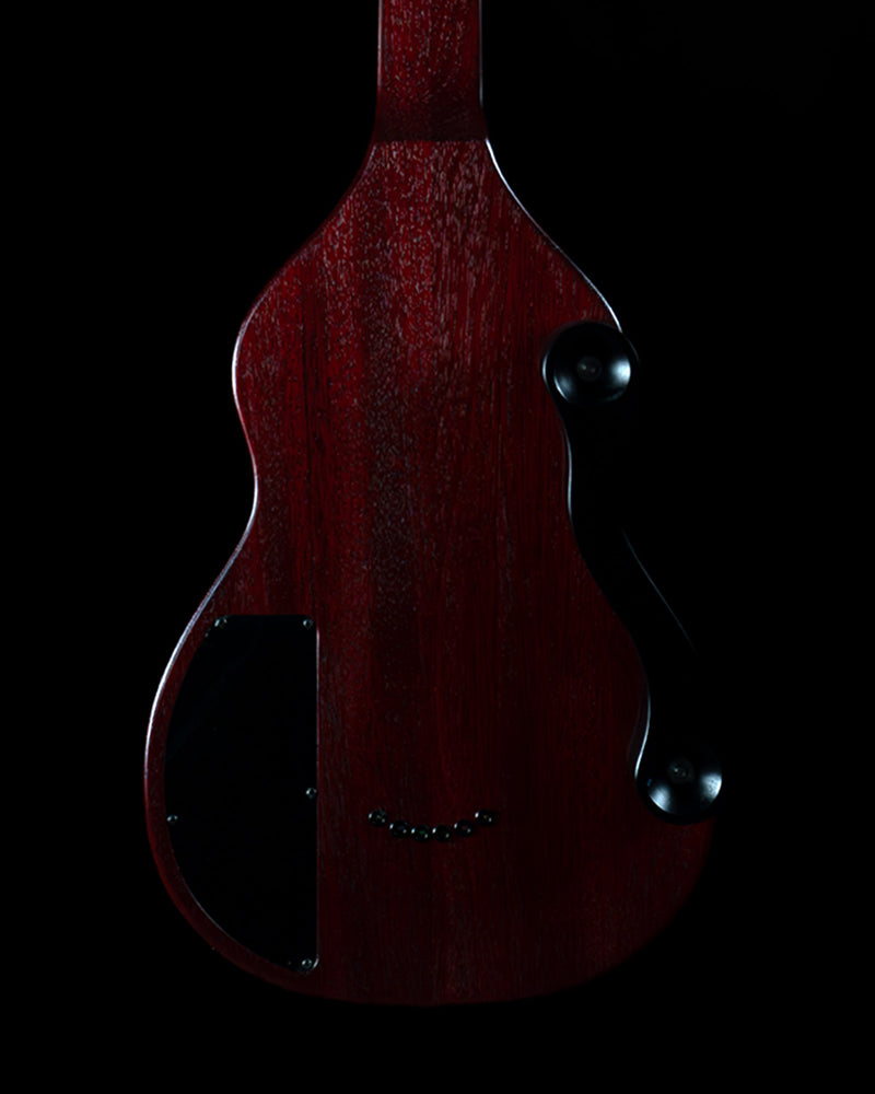 Beard Trailhead Lap Steel, Two-Tone Cherry, Flamed Maple, Lollar P90s - NEW