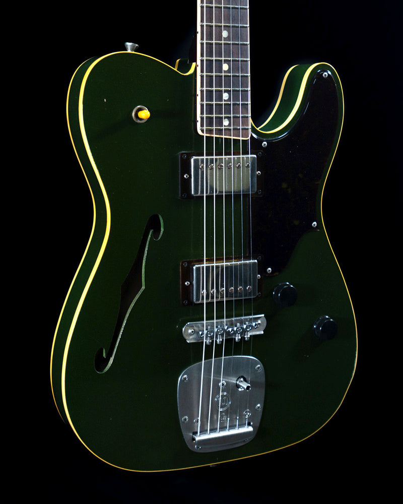 2024 Castedosa by Carlos R. Lopez, Marianna Semi-Hollow, Alder, Aged Cadillac Green - USED - SOLD