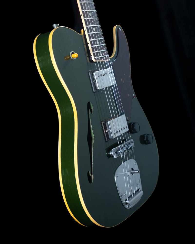 2024 Castedosa by Carlos R. Lopez, Marianna Semi-Hollow, Alder, Aged Cadillac Green - USED - SOLD