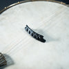 Pisgah custom Tubaphone 12" Open Back Banjo, Stained Curly Maple, Skin Head, Eclipse Bridge - NEW - SOLD