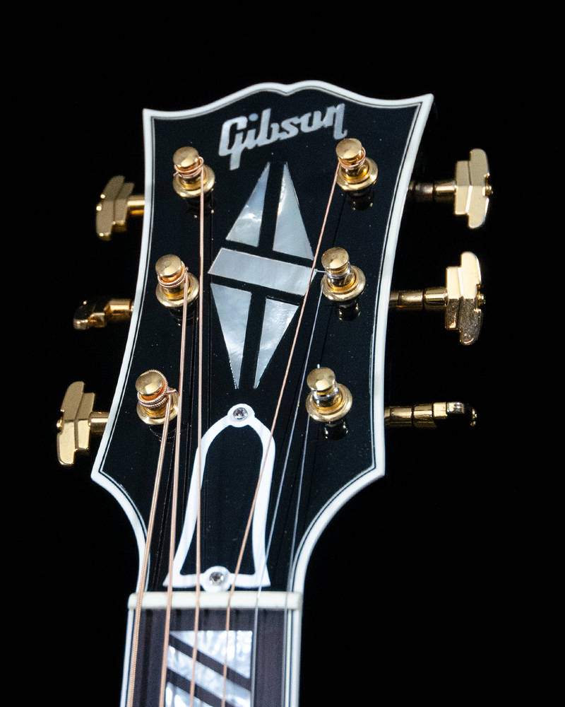 2003 Gibson Custom Shop Super 200, Sitka, Maple, Rare Black Finish - USED - SOLD
