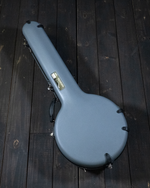 Calton Resonator/Bluegrass Banjo Case, Grey, Purple Interior