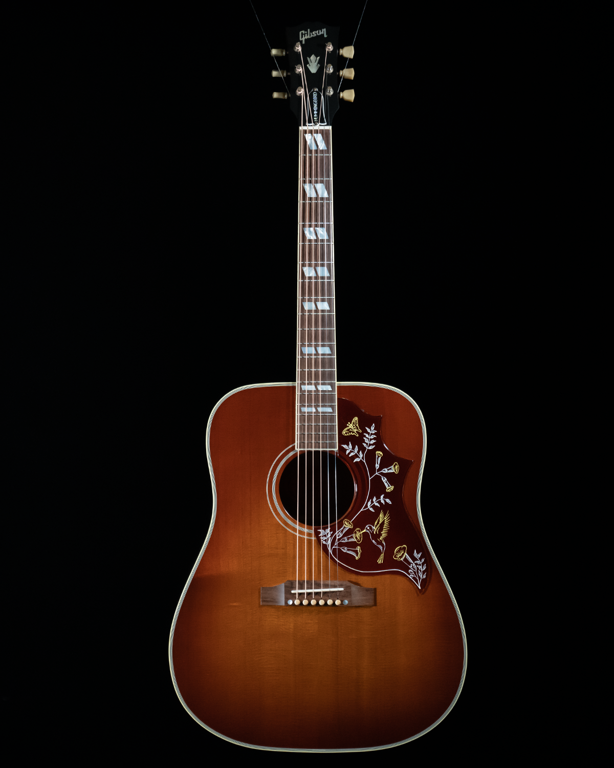2016 Gibson Hummingbird Vintage, Torrefied Sitka, Mahogany - USED - SOLD