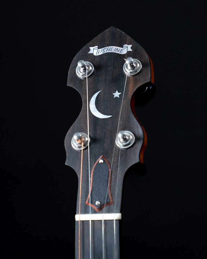Recent Bishline Oakie 11" Open-Back Banjo, Dobson Tone Ring - USED - SOLD