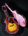 Calton Cases Gibson Signature Colors, Brown and Pink, Fits Hummingbird - NEW - SOLD