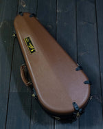 Calton Cases Gibson Signature Mandolin Case, F or A Model, Brown, Pink Interior - NEW - SOLD