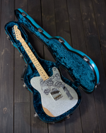 Calton Cases Stratocaster / Telecaster Case, Teal Blue w/ Blue Interior - NEW - SOLD